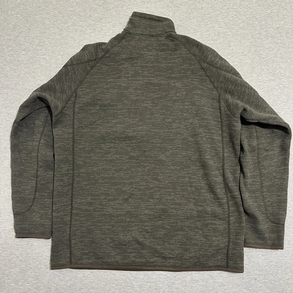 Patagonia Better Sweater 1/4 Zip Fleece Pullover Gray Brown Heather Mens XXL